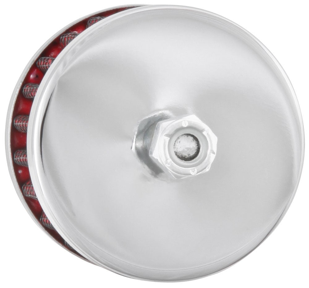 K&N Engineering K&N Steel Base Crankcase Vent Filter 3/8in OD Tube 2in OD 1-1/2in Height 62-1090