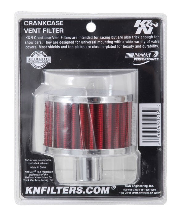 K&N Engineering K&N Filter 1in Vent 3in Diameter 2in Height 62-1170