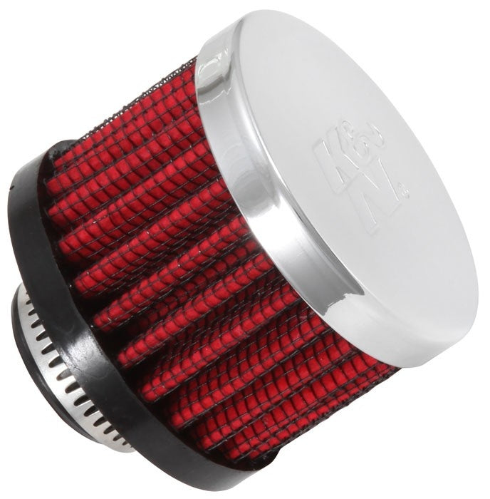 K&N Engineering K&N 0.625 inch ID 2 inch OD 1.5 inch H Clamp On Crankcase Vent Filter 62-1340