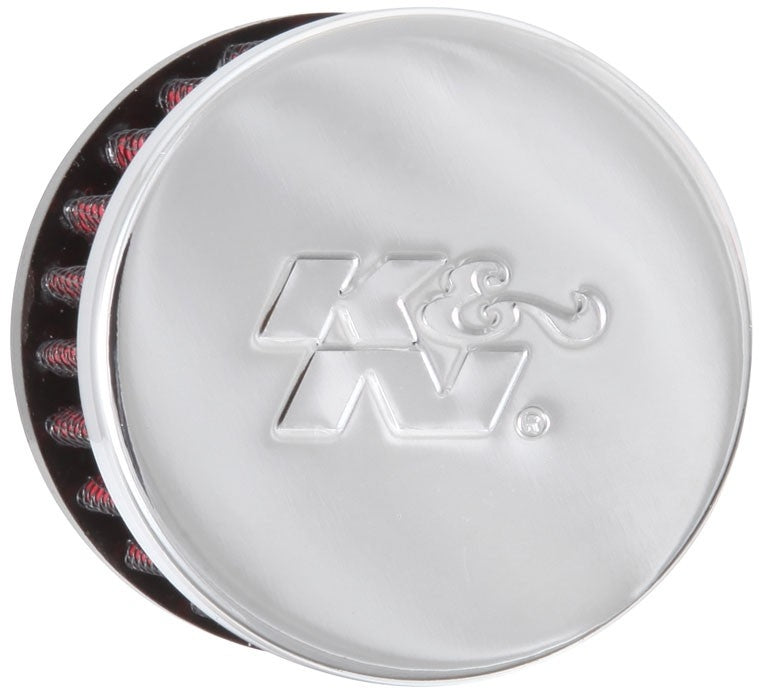 K&N Engineering K&N 0.625 inch ID 2 inch OD 1.5 inch H Clamp On Crankcase Vent Filter 62-1340