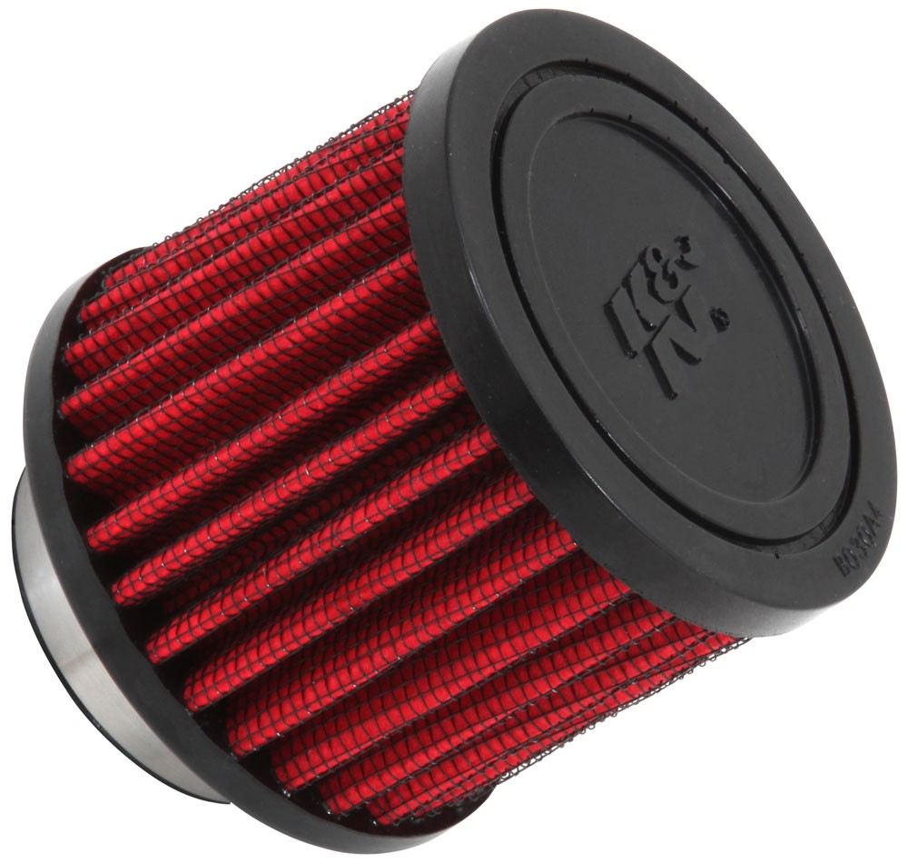 K&N Engineering K&N 1.5in Flange ID x 3in OD x 2.5in H Rubber Base Crankcase Vent Filter 62-1450
