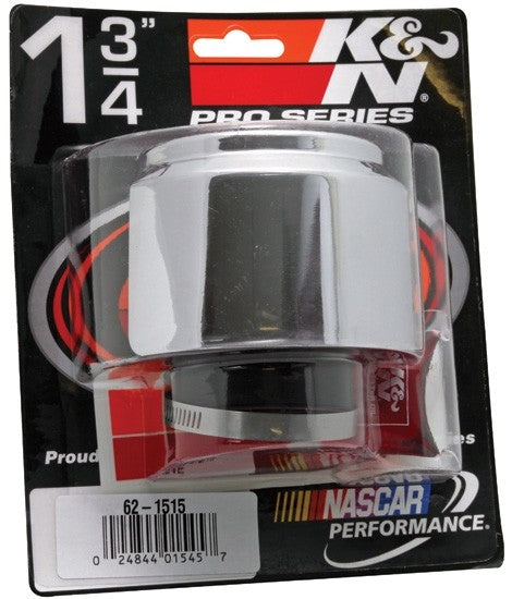 K&N Engineering K&N 1.75in Flange ID x 3in OD x 2.5in Height Clamp On Crankcase Vent Filter 62-1515