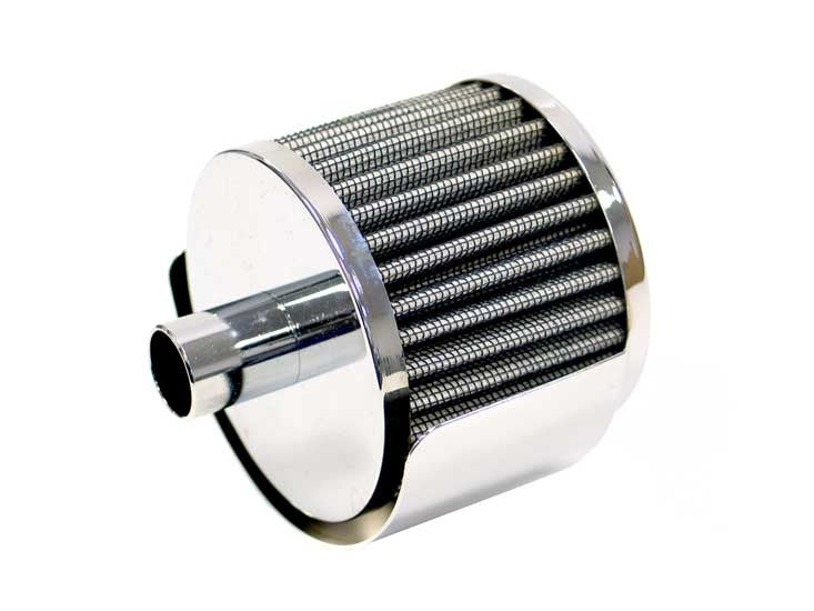 K&N Engineering K&N .625in Vent OD x 3in OD x 2.5in Height Steel Base Crankcase Vent Filter 62-1518