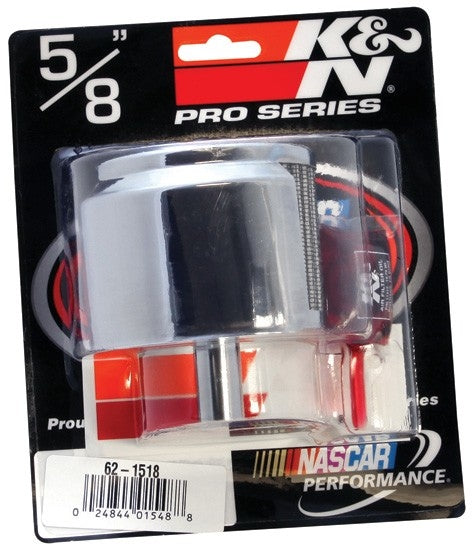 K&N Engineering K&N .625in Vent OD x 3in OD x 2.5in Height Steel Base Crankcase Vent Filter 62-1518