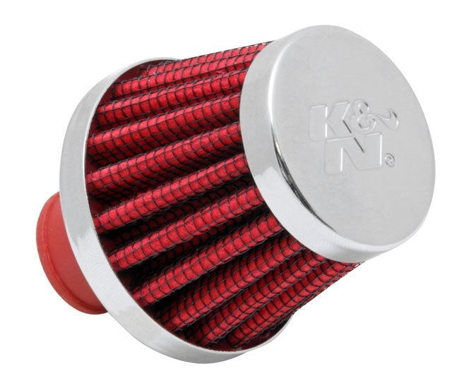 K&N Engineering K&N 2in Base OD x .375in Flange ID x 1.75in H Rubber Base Crankcase Vent Filter 62-1600RD