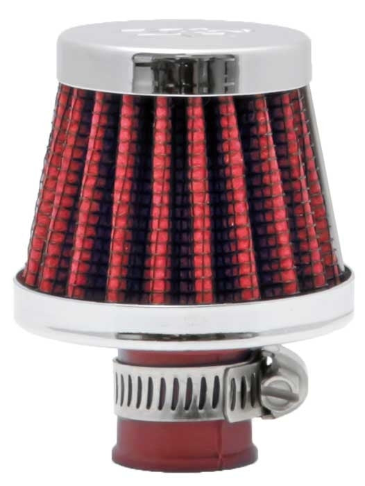 K&N Engineering K&N 2in Base OD x .375in Flange ID x 1.75in H Rubber Base Crankcase Vent Filter 62-1600RD