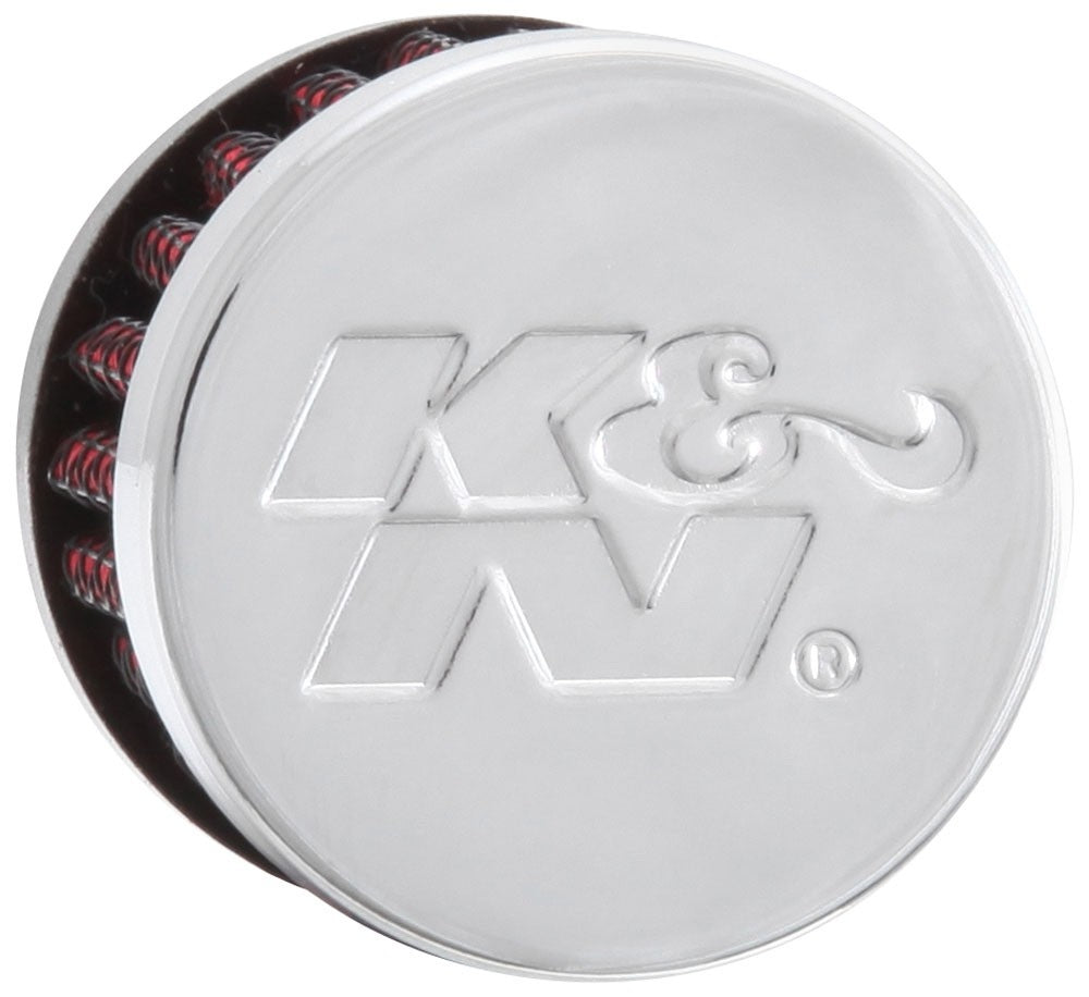 K&N Engineering K&N .315/.431 Flange 1 3/8 inch OD 1.5 inch H Clamp On Crankcase Vent Filter 62-2470