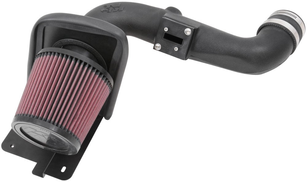 K&N Engineering K&N 63 Series Aircharger Performance Intake Kit for 2014 Ford Fiesta 1.6L 4 Cyl 63-2587