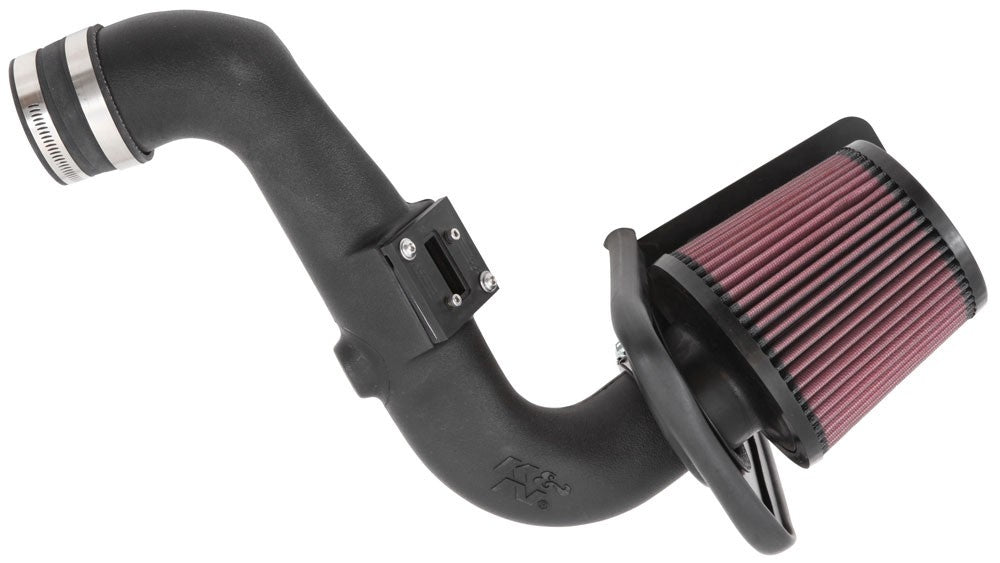 K&N Engineering K&N 63 Series Aircharger Performance Intake Kit for 2014 Ford Fiesta 1.6L 4 Cyl 63-2587