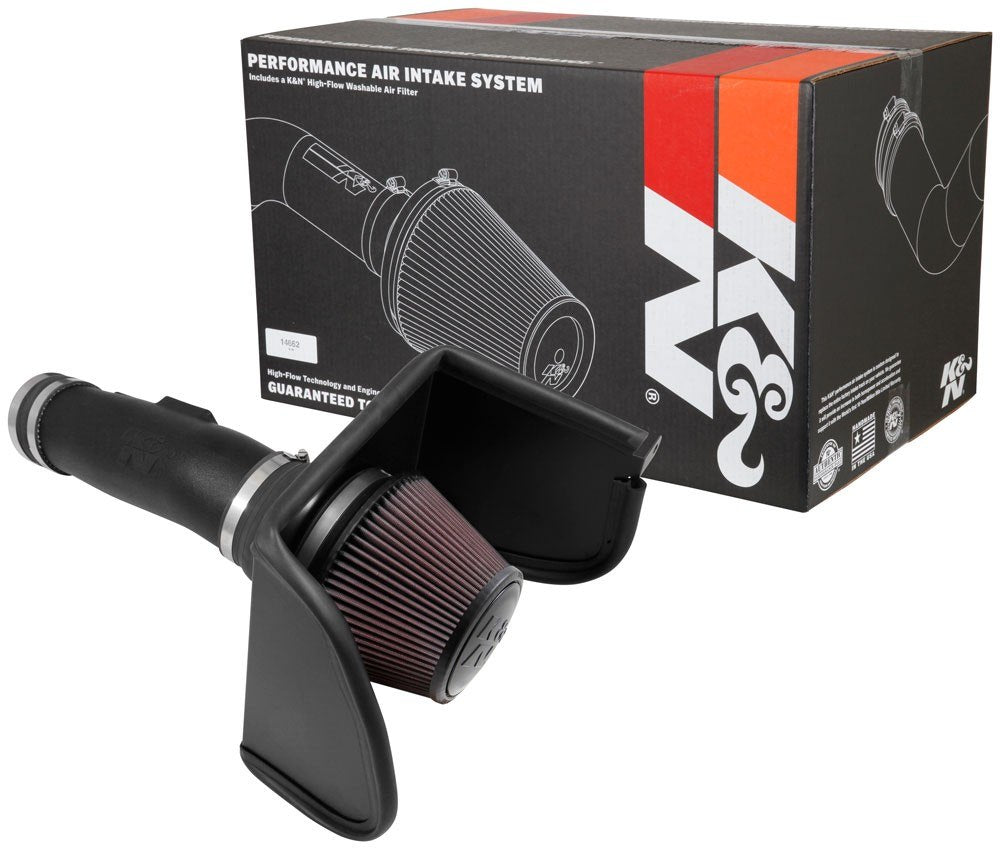 K&N Engineering K&N 2017 Nissan Titan V8-5.6L F/I Aircharger Performance Intake 63-6019