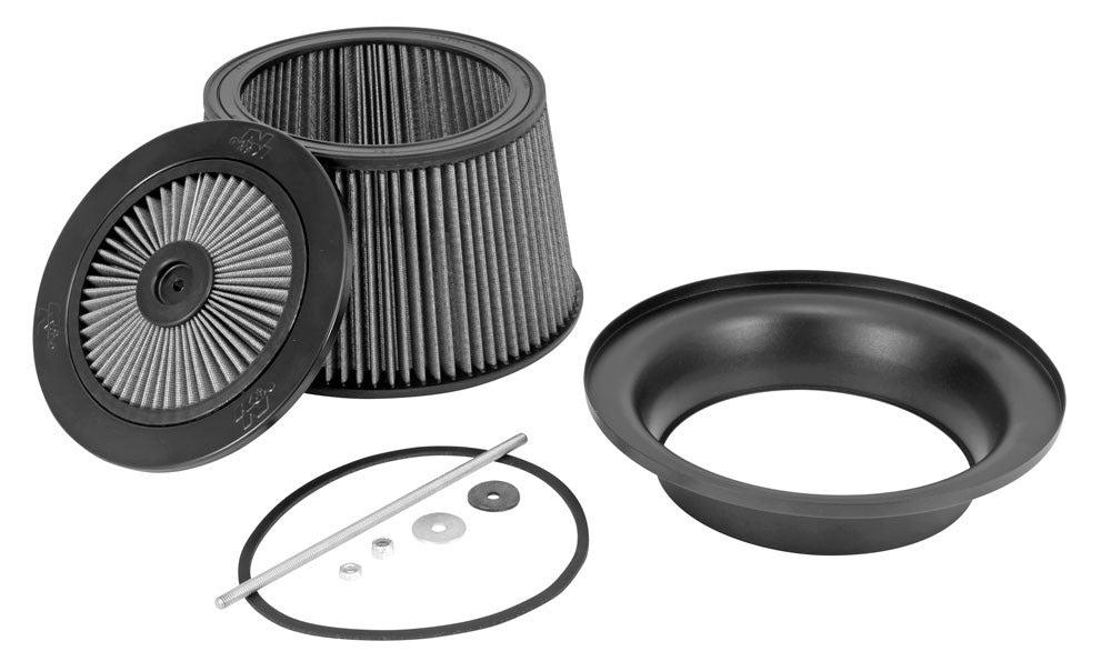 K&N Engineering K&N Dominator Drag Race Assy 11inOD, Harwood/Goza,Spitzter Bases 66-3310R