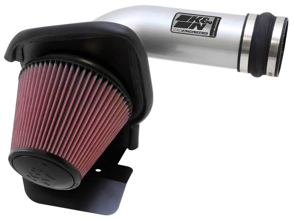 K&N Engineering K&N 11 Ford Taurus SHO 3.5L V6 Silver Typhoon Cold Air Intake 69-3531TS