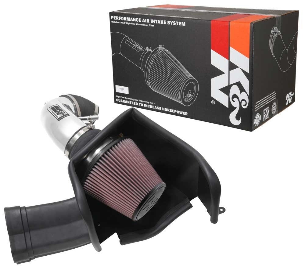 K&N Engineering K&N 2018 Ford Mustang GT V8 5.0L F/I Typhoon Air Intake 69-3540TP