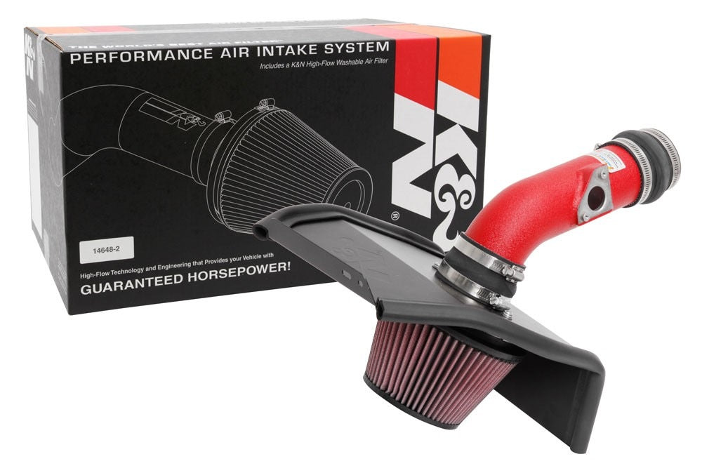 K&N Engineering K&N 2018 Subaru WRX STI H4-2.5L F/I Typhoon Performance Intake 69-8009TWR