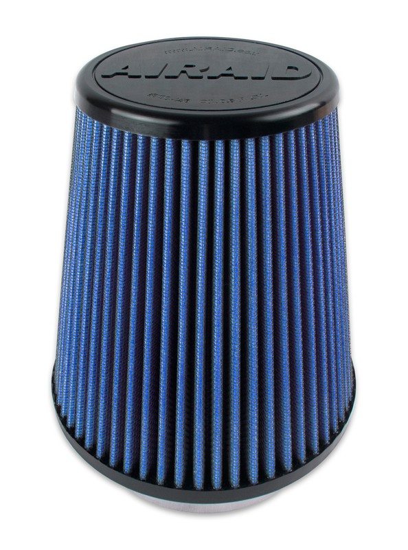 Airaid Universal Air Filter - Cone 4 x 7 x 4 5/8 x 7 w/ Short Flange - Blue SynthaMax 703-458