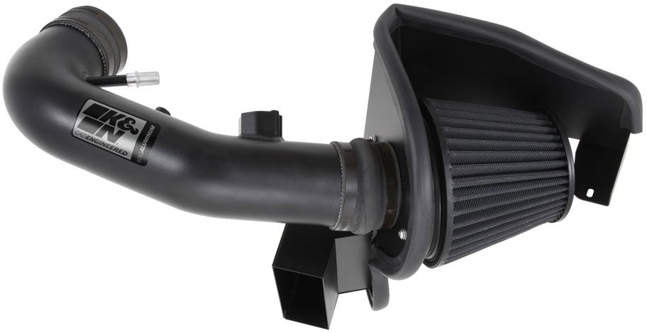 K&N Engineering K&N 11-14 Ford Mustang GT 5.0L V8 Black Performance Intake Kit 71-3527