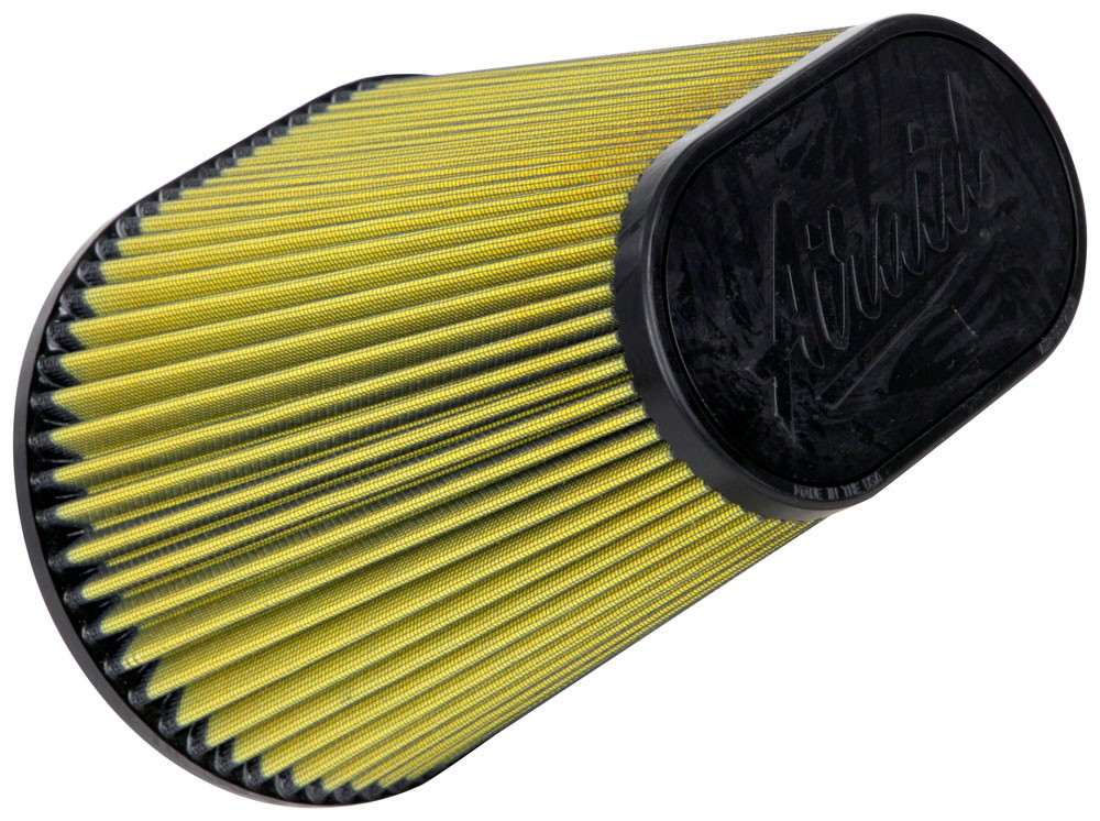 Airaid Universal Air Filter - Cone 6in FLG x 10-3/4x7-3/4in B x 7-1/4x4-3/in T x 9in H - Synthaflow 724-472