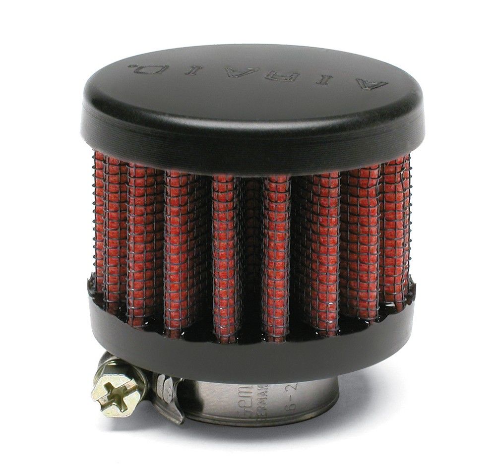 Airaid Rubber Top .75in ID - Clamp On 2in OD 1.5in Tall Breather Filter 770-136