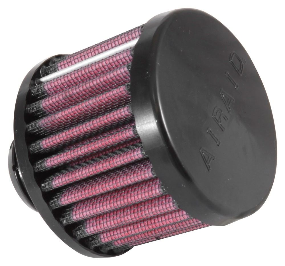 Airaid Rubber Top 1.25in OD - Push On 3in OD 2.5in Tall Breather Filter 771-490