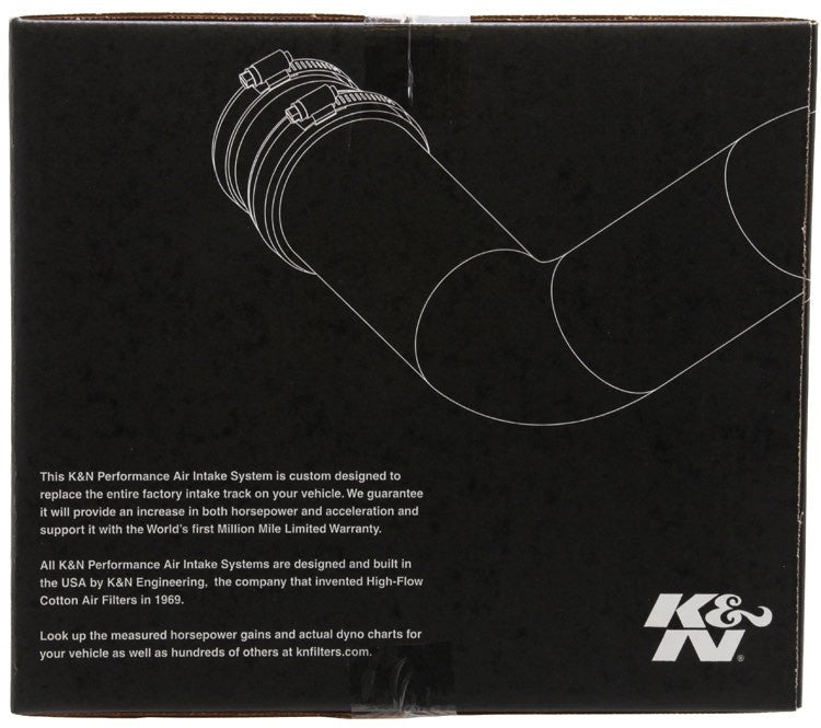 K&N Engineering K&N 11 Jeep Grand Cherokee 5.7L V8 / 11 Dodge Durango 5.7L V8 High Flow Performance Intake Kit 77-1563KP