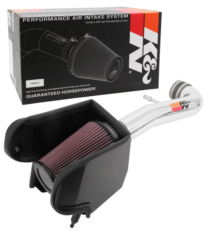 K&N Engineering K&N 2018 Jeep Wrangler JL V6-3.6L High Flow Performance Kit 77-1576KP
