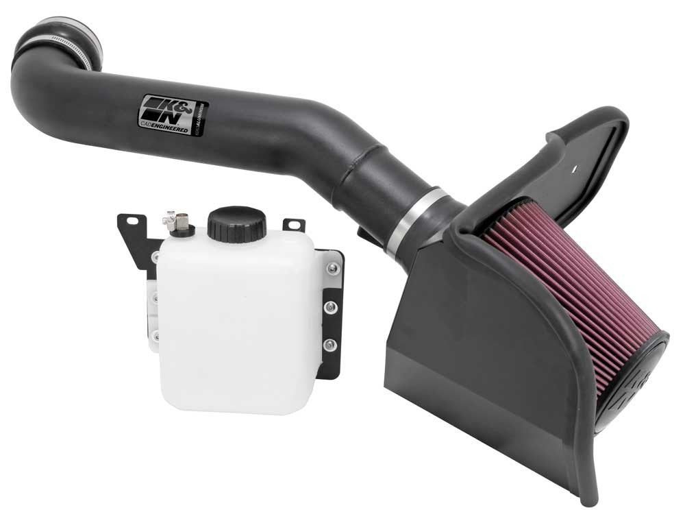 K&N Engineering K&N 10-12 Ford F150 SVT Raptor 6.2L V8 High Flow Performance Intake Kit 77-2579KTK