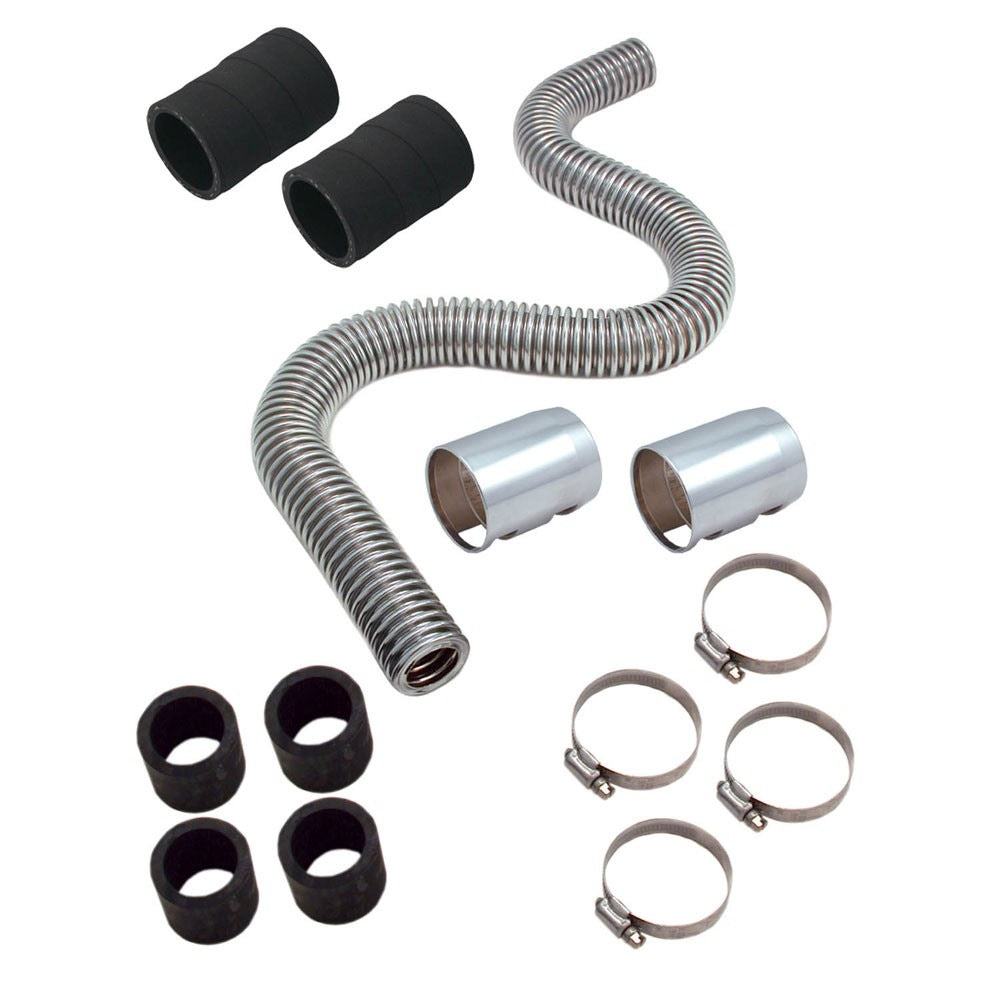 Spectre Magna Kool SS Radiator Hose Kit w/Polished End Covers - 48in. 7740