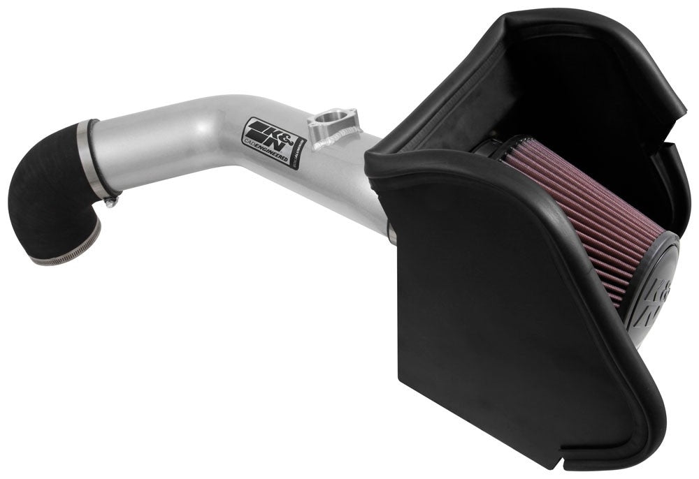 K&N Engineering K&N 16-17 Nissan Titan XD V8-5.0L Performance Air Intake Kit - Metal 77-6017KS