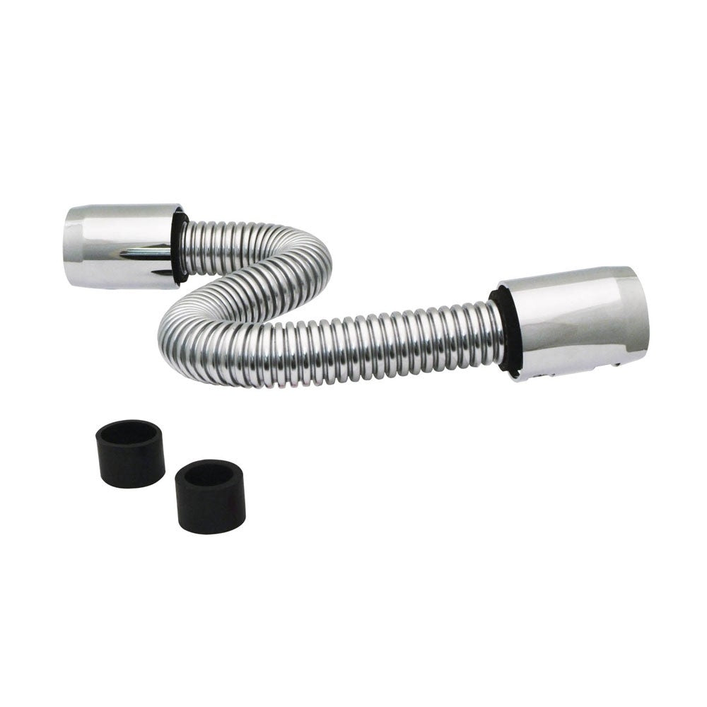 Spectre Magna Kool SS Radiator Hose Kit w/Chrome End Covers - 24in. 7789
