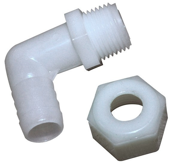 K&N Engineering K&N Air Filter Vent Kit - Vent Hose Adapters - White - 1.75in L x 1.75in H x .625in W 85-1190