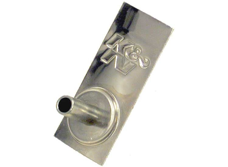 K&N Engineering K&N Air Filter Vent Kit - Marine - Aluminum 3/8in Flange 85-1337