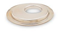 K&N Engineering K&N Metal Base Plate 14in OD 5-1/8in Flange Chrome Finish 85-3540