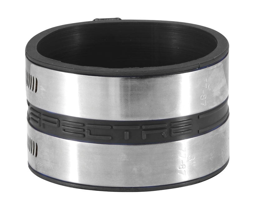 Spectre Coupler 3in. w/Clamps - Black 87721