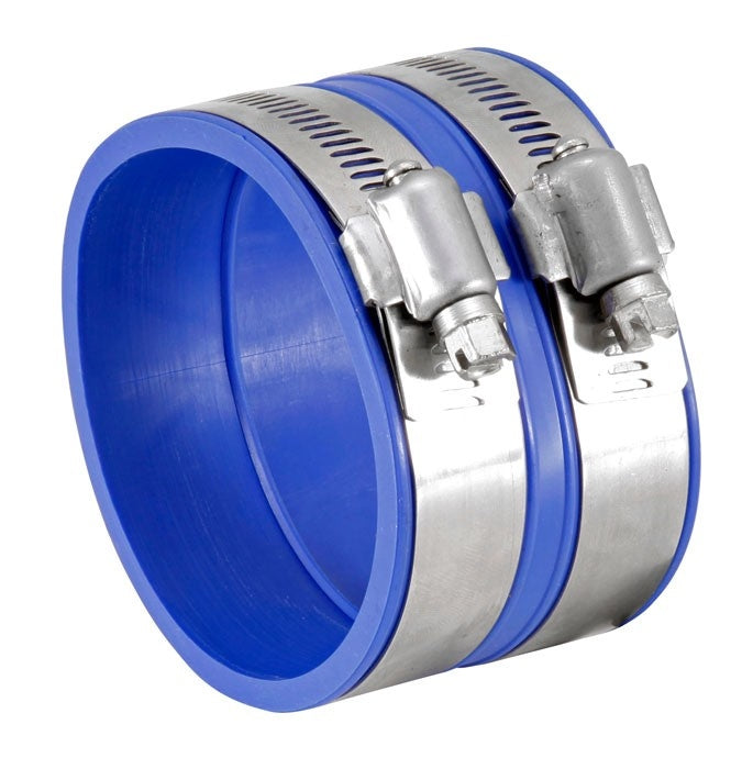 Spectre Coupler 3in. w/Clamps - Blue 87726
