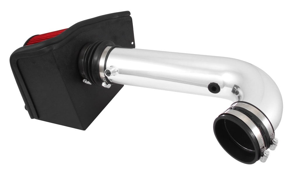 Spectre 11-16 Jeep Grand Cherokee V8-5.7L F/I Air Intake Kit - Polished w/Red Filter 9021