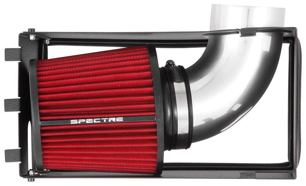 Spectre 11-14 Ford Taurus SHO 3.5L V6 F/I Air Intake Kit - Polished w/Red Filter 9022