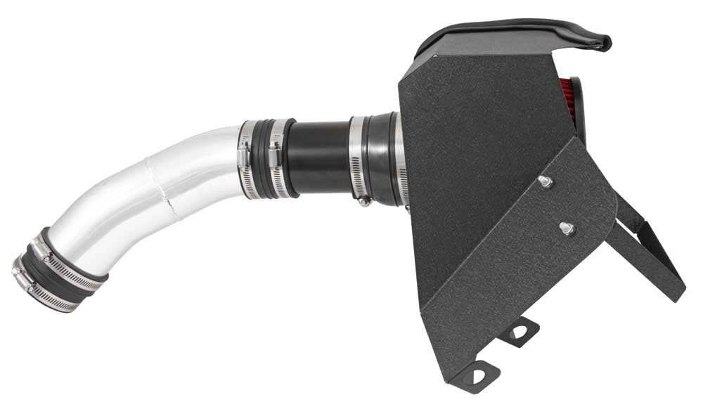 Spectre 14-15 Jeep Grand Cherokee V6-3.0L DSL Air Intake Kit - Polished w/Red Filter 9024