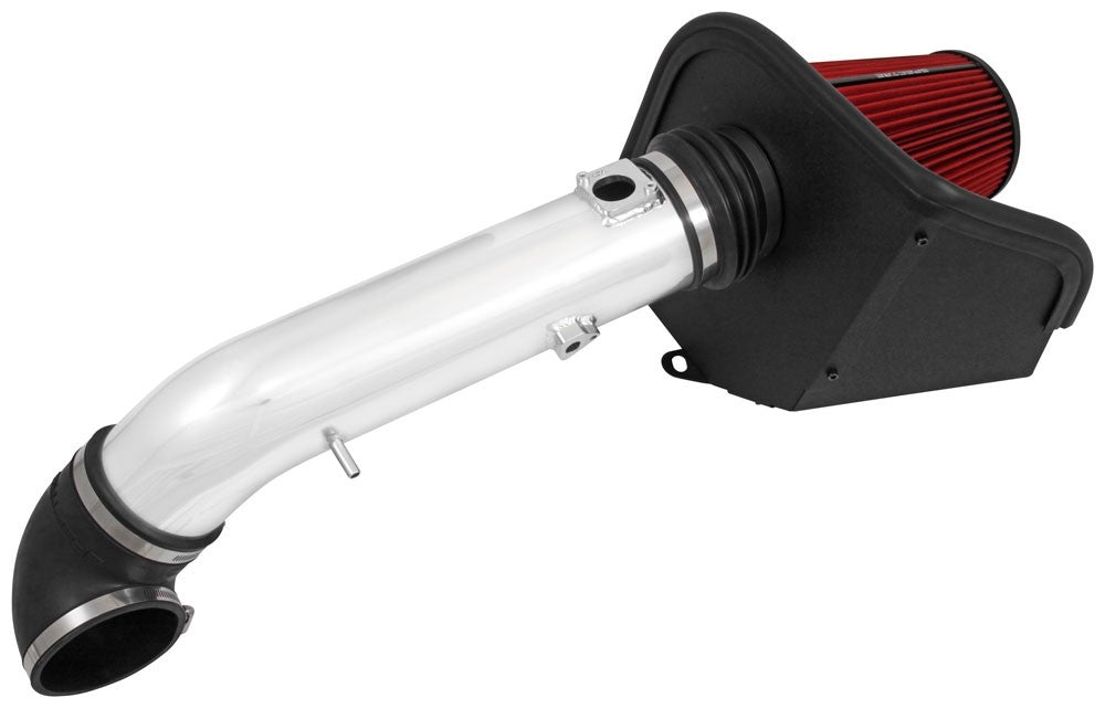 Spectre 14-15 GM 2500HD/3500HD 6.0L Air Intake Kit - Polished w/Red Filter 9040
