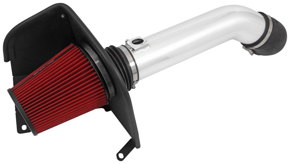 Spectre 14-15 GM 2500HD/3500HD 6.0L Air Intake Kit - Polished w/Red Filter 9040