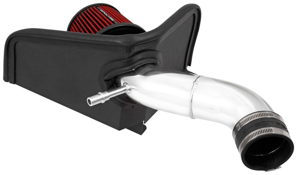 Spectre 15-16 Chrysler 200 3.6L Air Intake Kit - Polished w/Red Filter 9049