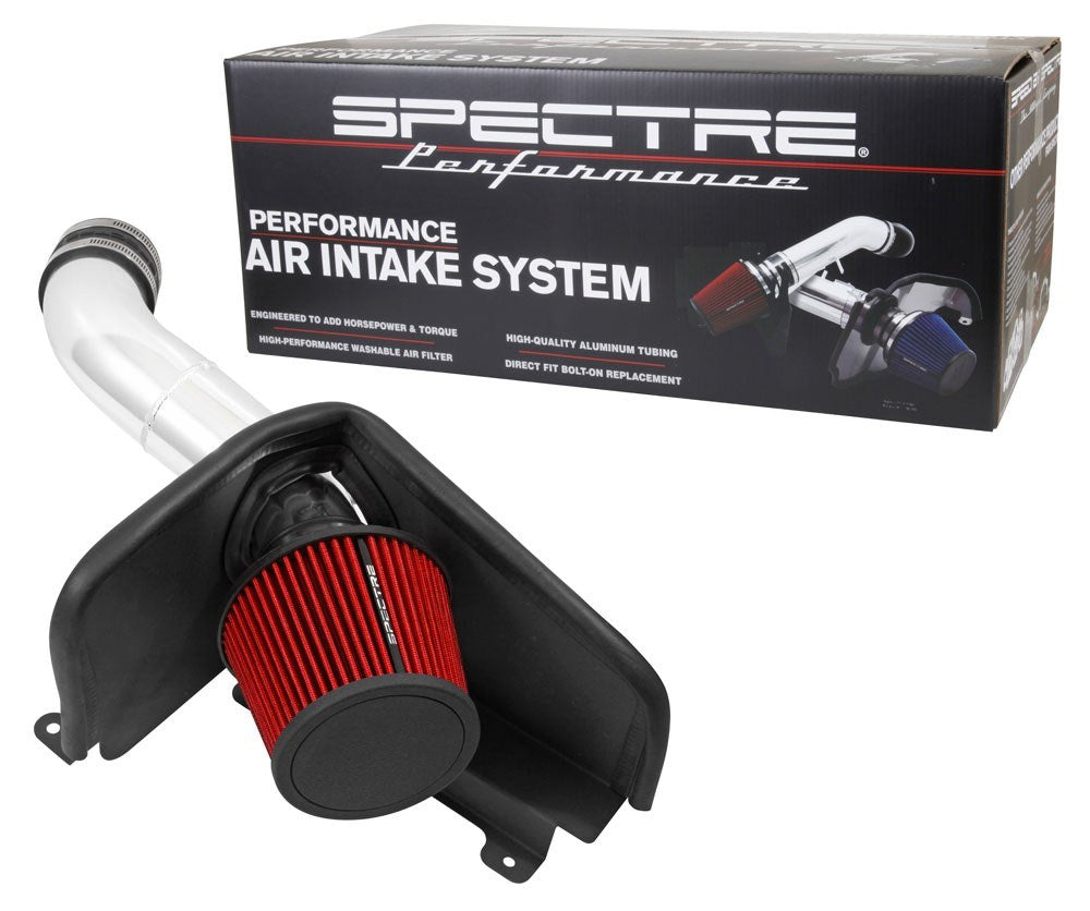 Spectre 15-16 Chrysler 200 3.6L Air Intake Kit - Polished w/Red Filter 9049
