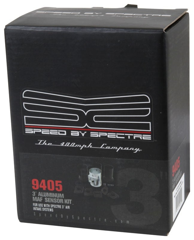 Spectre Mass Air Flow Sensor Adapter Kit (3in.) - Aluminum 9405