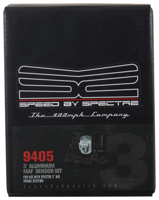 Spectre Mass Air Flow Sensor Adapter Kit (3in.) - Aluminum 9405