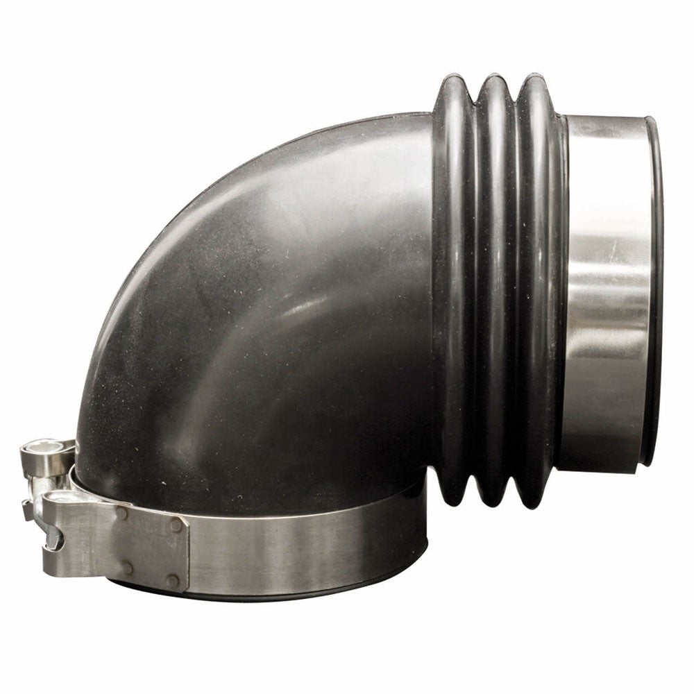 Spectre Flex Coupler Elbow 3in. ID 90 Degree - Black 9485