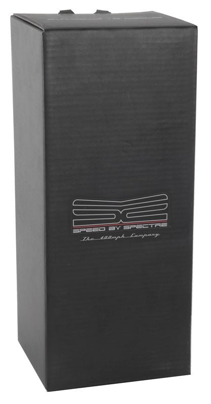 Spectre Air Duct Hose 4in. OD (41in. Ducting / 2 Threaded PVC Couplers) - Chrome 9758