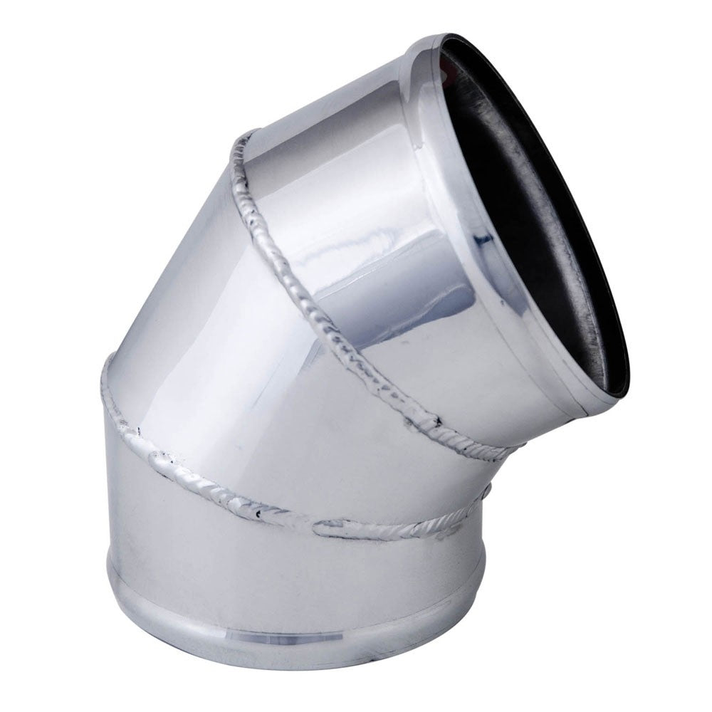 Spectre Universal Tube Elbow 4in. OD / 60 Degree - Aluminum 9768
