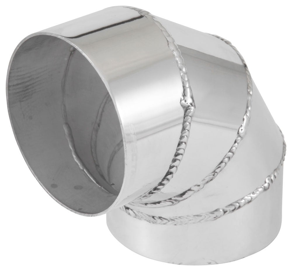 Spectre Universal Tube Elbow 4in. OD / 90 Degree - Aluminum 9798
