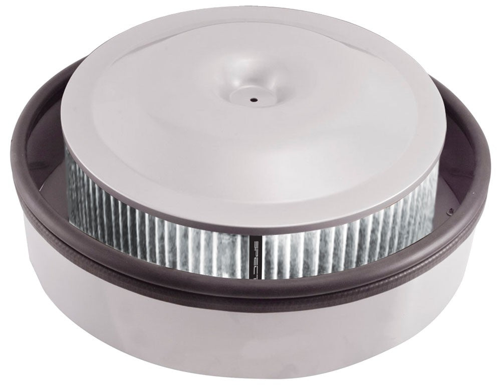 Spectre Cowl Air Cleaner Assembly 5in. - White 98591