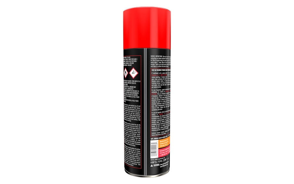 K&N Engineering K&N 6.5 OZ Aerosol Spray Air Filter Oil 99-0504