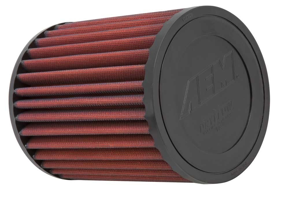 AEM Induction AEM Dryflow 3.625in X 7.25in. Round Straight Air Filter AE-07073